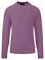 Fynch-Hatton O-Neck Fine Knit Trui Dusty Lavender