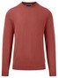 Fynch-Hatton O-Neck Fine Knit Trui Orient Red