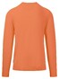 Fynch-Hatton O-Neck Fine Knit Trui Papaya