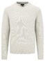 Fynch-Hatton O-Neck Fine Texture Knit Trui Off White