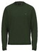 Fynch-Hatton O-Neck Light Air Cotton Pullover Dark Khaki