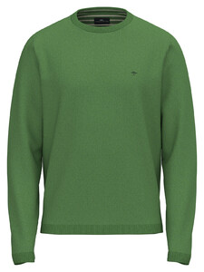 Fynch-Hatton O-Neck Light Air Cotton Trui Avocado