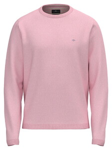 Fynch-Hatton O-Neck Light Air Cotton Trui Magnolia