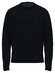 Fynch-Hatton O-Neck Light Air Cotton Trui Navy