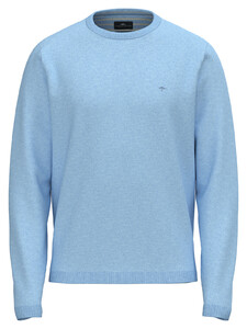 Fynch-Hatton O-Neck Light Air Cotton Trui New Breeze