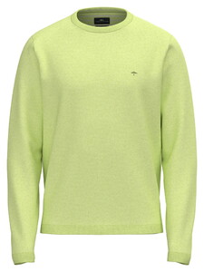 Fynch-Hatton O-Neck Light Air Cotton Trui Pear