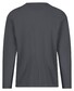Fynch-Hatton O-Neck Long Sleeve Uni Color Cotton T-Shirt Asphalt