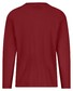 Fynch-Hatton O-Neck Long Sleeve Uni Color Cotton T-Shirt Garnet Red