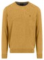 Fynch-Hatton O-Neck Merino Cashmere Trui Amber