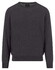 Fynch-Hatton O-Neck Merino Cashmere Trui Charcoal