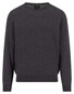 Fynch-Hatton O-Neck Merino Cashmere Trui Charcoal