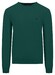 Fynch-Hatton O-Neck Merino Cashmere Trui Dark Emerald
