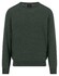 Fynch-Hatton O-Neck Merino Cashmere Trui Dark Ivy