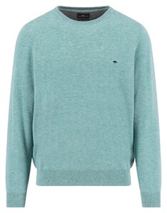 Fynch-Hatton O-Neck Merino Cashmere Trui Fern