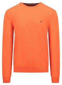 Fynch-Hatton O-Neck Merino Cashmere Trui Flame