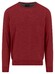 Fynch-Hatton O-Neck Merino Cashmere Trui Garnet Red