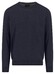 Fynch-Hatton O-Neck Merino Cashmere Trui Navy
