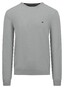 Fynch-Hatton O-Neck Merino Cashmere Trui Silver