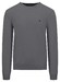 Fynch-Hatton O-Neck Merino Cashmere Trui Steel