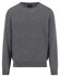 Fynch-Hatton O-Neck Merino Cashmere Trui Steel