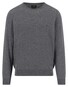 Fynch-Hatton O-Neck Merino Cashmere Trui Steel