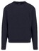 Fynch-Hatton O-Neck Solid Color Cashmere Trui Navy