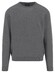 Fynch-Hatton O-Neck Solid Color Cashmere Trui Steel