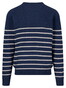 Fynch-Hatton O-Neck Stripe Superfine Cotton Knit Trui Night