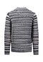 Fynch-Hatton O-Neck Stripes Trui Navy