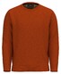 Fynch-Hatton O-Neck Structure Supersoft Touch Trui Flame