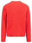 Fynch-Hatton O-Neck Superfine Cotton Cable Knit Trui Poppy Red