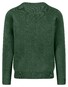 Fynch-Hatton O-Neck Superfine Cotton Uni Color Trui Dark Leaf