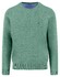 Fynch-Hatton O-Neck Superfine Cotton Uni Color Trui Fern