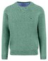 Fynch-Hatton O-Neck Superfine Cotton Uni Color Trui Fern