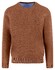 Fynch-Hatton O-Neck Superfine Cotton Uni Color Trui Hazel