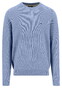 Fynch-Hatton O-Neck Uni Color Fine Structure Trui New Breeze