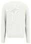 Fynch-Hatton O-Neck Uni Color Fine Structure Trui New Off White