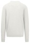 Fynch-Hatton O-Neck Uni Color Superfine Cotton Knit Trui New Off White