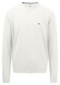Fynch-Hatton O-Neck Uni Color Superfine Cotton Knit Trui New Off White