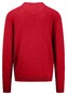 Fynch-Hatton O-Neck Uni Color Superfine Cotton Knit Trui Poppy Red