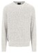 Fynch-Hatton O-Neck Uni Color Texture Merino Cashmere Trui Winter White