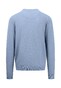 Fynch-Hatton O-Neck Uni Superfine Cotton Trui Summer Breeze