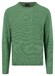 Fynch-Hatton O-Neck Warm Air Cotton Cashmere Trui Dark Fern