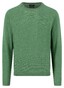 Fynch-Hatton O-Neck Warm Air Cotton Cashmere Trui Dark Fern