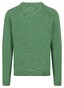 Fynch-Hatton O-Neck Warm Air Cotton Cashmere Trui Dark Fern