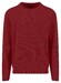 Fynch-Hatton O-Neck Warm Air Cotton Cashmere Trui Garnet Red