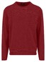 Fynch-Hatton O-Neck Warm Air Cotton Cashmere Trui Garnet Red