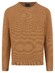 Fynch-Hatton O-Neck Warm Air Cotton Cashmere Trui Hazel