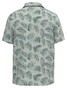 Fynch-Hatton Overdyed Palmleaves Pattern Polo Pine Green
