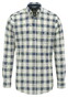 Fynch-Hatton Oxford Check Button-Down Overhemd Harbor Blue